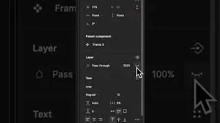 Interactive accordion menu in figma #shorts #figma