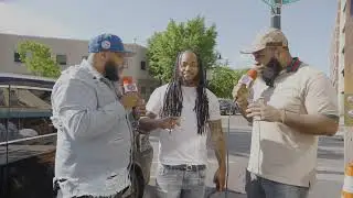 WE OUTSIDE: CHOPPED IT UP WITH 1ELEV CRIP HOMIE SMOKE #crips #outside #bnb