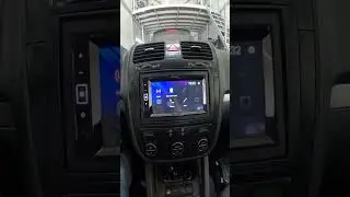 Pioneer DMH-A240BT Pioneer Car Stereo In Vw Golf Mk5
