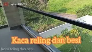 kaca reling dan besi