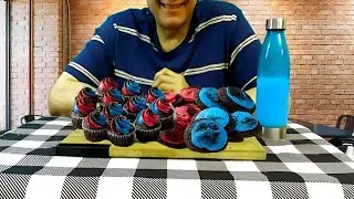 ASMR SPACE DUNK CUPCAKES & FROSTED COOKIES 🧁 sweet sounds