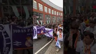 Real Madrid ULTRAS Takeover Manchester City Centre 17/04/24 #ChampionsLeague #UCL