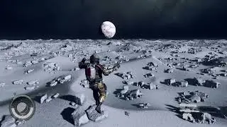 Starfield: Low gravity Pluto moon(2)