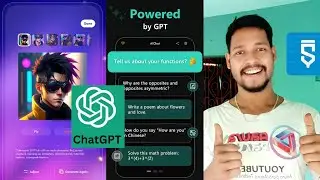 chat GPT with AI image generate project in sketchware pro 