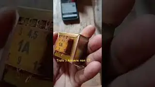 Trafo 1 Ampere Non CT, buat Tone Control dan Mp3 Bluetooth