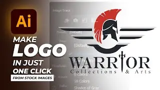 How to make Logo for FREE in just ONE Click | Vector | Adobe illustrator | English Language