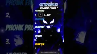 Can You Guess The Brazilian Phonk? #tiktok #phonk_music #phonk #viral #foryou