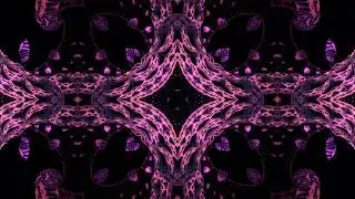 Pink Fractal VJ Loop Trippy Visuals for Parties 4K Long Screensaver || Wallpaper || Background Video