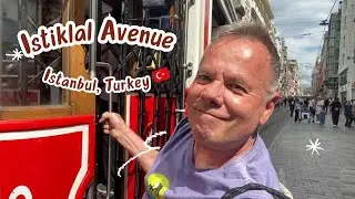 A Journey Through İstiklal Avenue: Istanbul's Iconic Street in Turkey