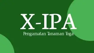Tanaman Toga - Praktik IPA