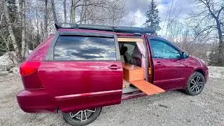 Mini Van Camper Conversion Final Tour