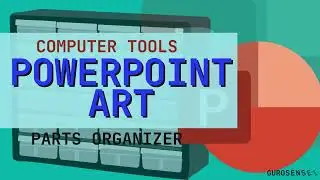 POWERPOINT ART | HOW TO DRAW IN POWERPOINT | PARTS ORGANIZER #powerpoint #powerpointart #PPT