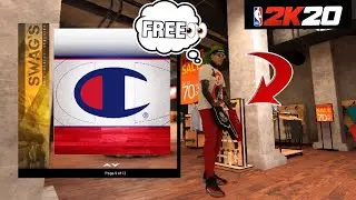 FREE CLOTHES GLITCH NBA 2K20 NEW DRIP CHAMPION GEAR (PS4& XBOX WORKING)🔥‼️🚨