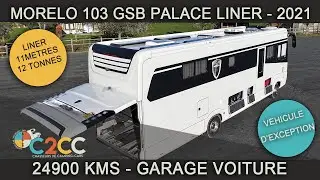 Présentation MORELO 103 GSB PALACE LINER ** GARAGE VOITURE ** 24900 Kms  ** réservé **