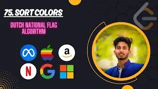 75. Sort Colors | Dutch National Flag algorithm | Leetcode | Python - DSA