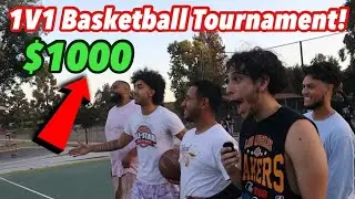 I Hosted a 1v1 Basketball Tournament!