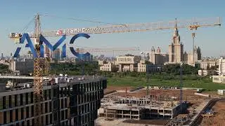 Учебно-образовательный кластер «Ломоносов». Коптерная съемка