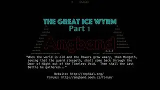 The Great Ice Wyrm Part 1.