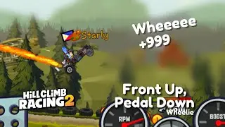 Front Up, Pedal Down (Wheelie) | Hill Climb Racing 2