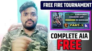 Free Fire Tournament App Aia Free | Kodular , Niotron | Free aia