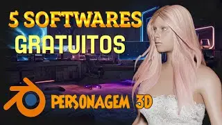 05 APLICATIVOS GRATUITOS PARA CRIAÇÃO DE PERSONAGENS 3D PARA O BLENDER