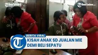 Viral Video Kisah Anak SD Jualan Mie Demi Beli Sepatu di Tapanuli Utara