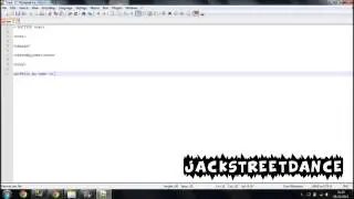 HTML Tutorial - Centering Text (Notepad ++)