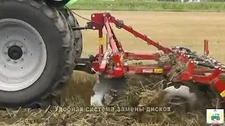 Плуг дисковый навесной с регулировкой междуследия ПДМ 3 0