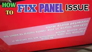 How to fix PANEL issue