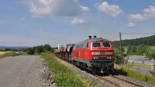 Mit 218 191 in  den Westerwald!