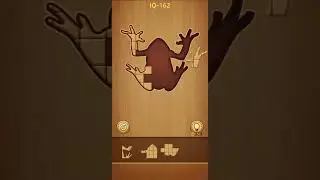 Making Frog 🐸 with wooden blocks#puzzle#gaming