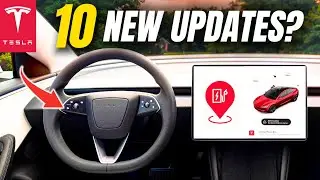 10 BIGGEST Tesla Features Update: It's Here?
