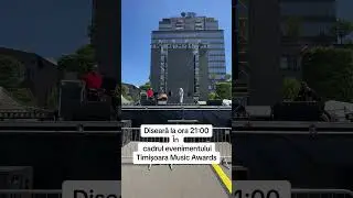 Vă îmbrățișez virtual de la probele de sunet pentru concertul de diseară de la Timișoara
