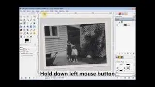 Gimp Beginner's Guide, Straighten a Photo
