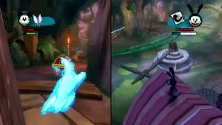 Disney Epic Mickey Две Легенды прохождение часть 11 Вдвоём с Катюней