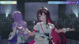 "Subtitle" - Official Hige Dandism sung by Roboco, AZki, Ina, & Moona || #ホロライブカウントダウン