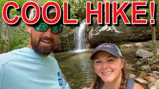 Cool Hike with Snakes, Lizards, Waterfalls, and More! - High Falls Trail - Hitching & Fishing
