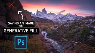 Generative Fill - AI For Landscape Photography In Photoshop