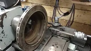 Как проточить тормозной диск на китайском настольном токарном станке???