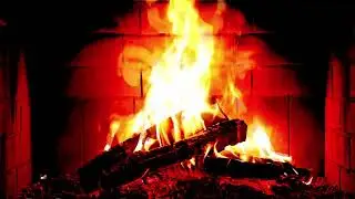 15 Minutes Crackling Fire 4K - 15 Min. Relaxing Video Fireplace 4K
