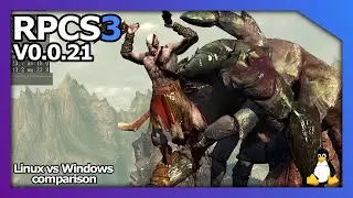 RPCS3 v0.0.21 | God of War: Ascension | 1080p+FSR | Linux vs Windows | i7-10700 | #3