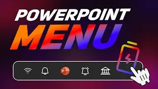 INTERACTIVE Navigation BAR in PowerPoint✨ 500 Subs⚡ SPECIAL🎉