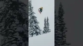 One of the hardest trick to land in powder