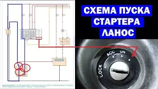 Lanos engine starting diagram: description of starter operation