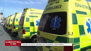 Nové sanitky pro krajskou záchranku