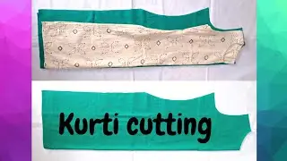 suit par suit rakhkar cutting kaise kare-kurti cutting-how to cut kurti