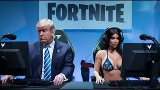 US Presidents Play Fortnite (With Kim Kardashian)