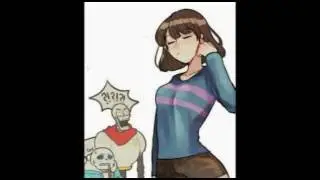 Undertale sans x frisk
