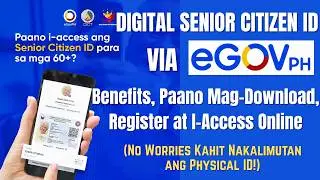 Digital Senior Citizen ID via eGovPH App (Step-by-Step Guide 2026) | Paano Mag-Register Online