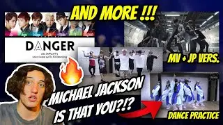 South African Reacts To BTS (방탄소년단) 'Danger' Official MV + JP vers. + Dance Practice + LIVE AND MORE